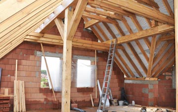 Sleight attic trusses