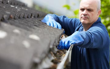cleaning and inspecting Sleight roofs