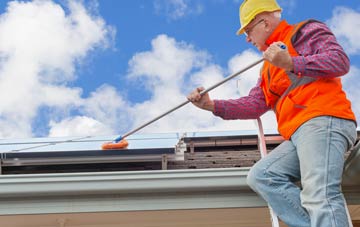 Sleight soft wash roof cleaning