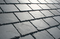 Sleight slate roof